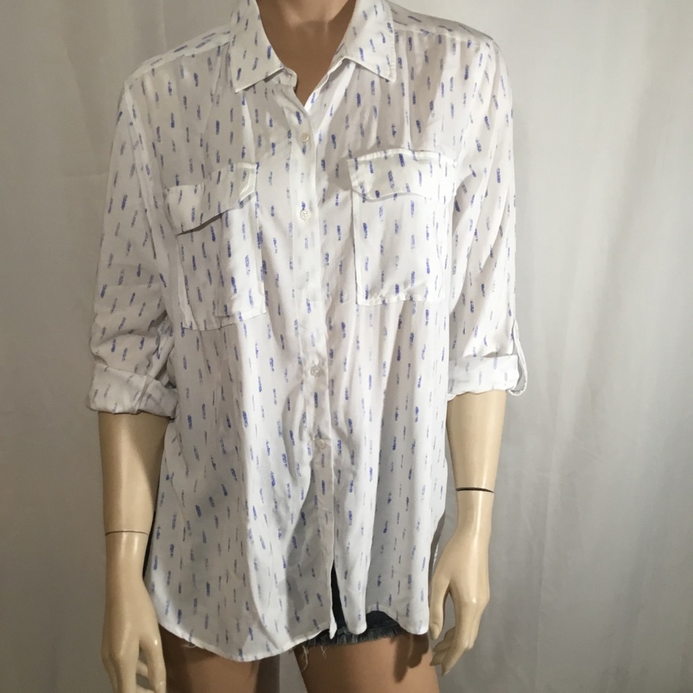 Vince camuto Long sleeves blouse (C31🌺 - Picture 2 of 8